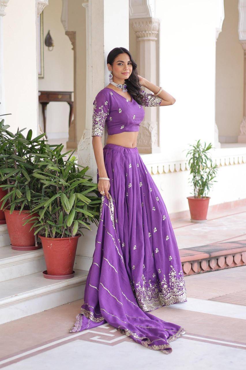 LW-7149 Vichitra Wholesale chaniya choli in Ahmedabad