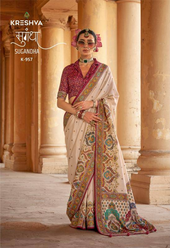 Kreshva sugandha Wholesale Sarees in Kolkata
