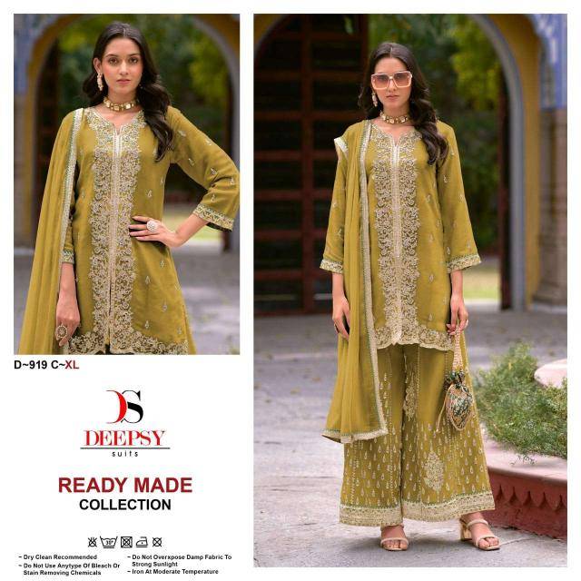 Deepsy suits d- 919 Surat wholesale market for salwar kameez