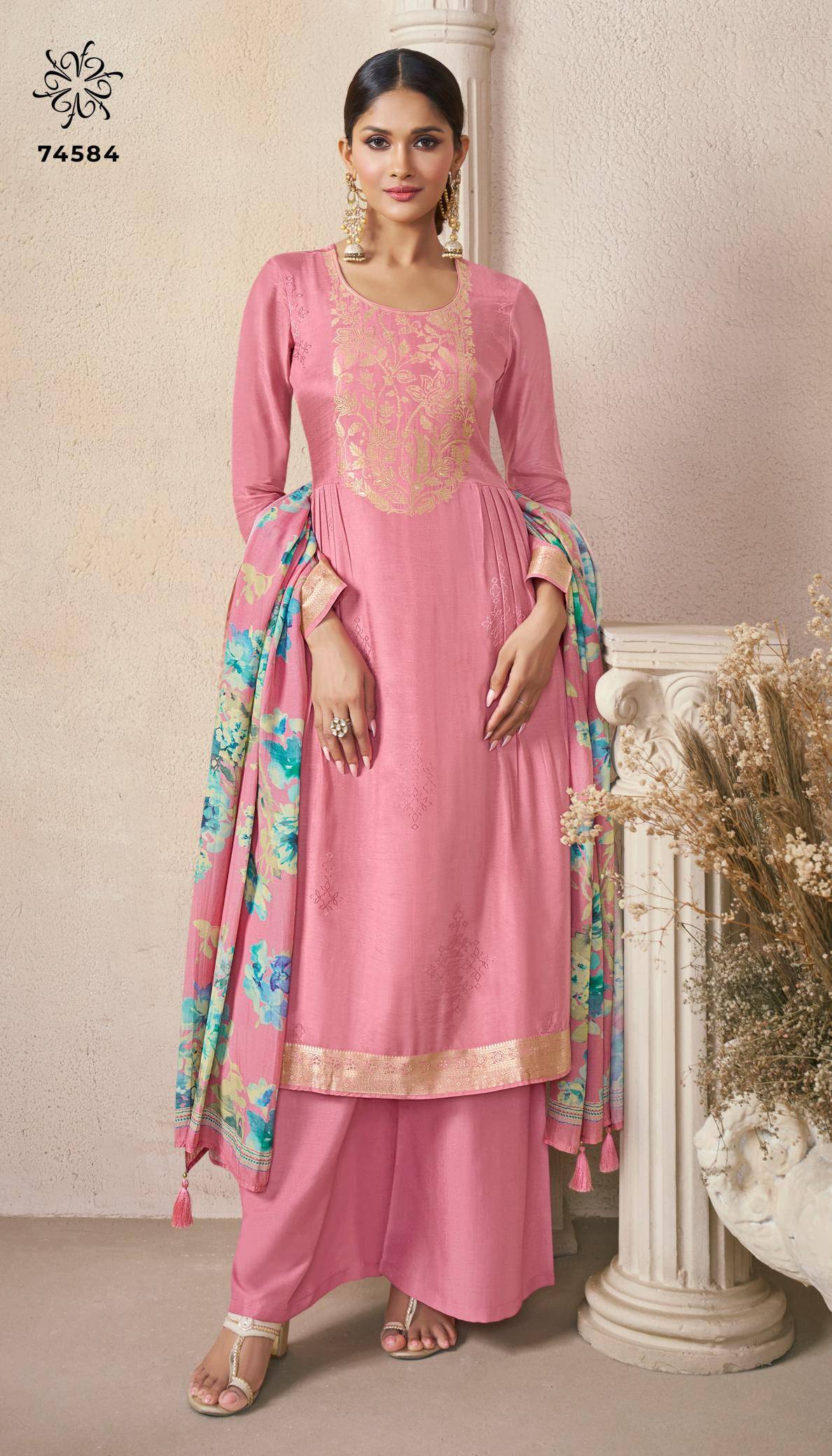 Vinay kuleesh navya-2 Dress material wholesalers in Mumbai
