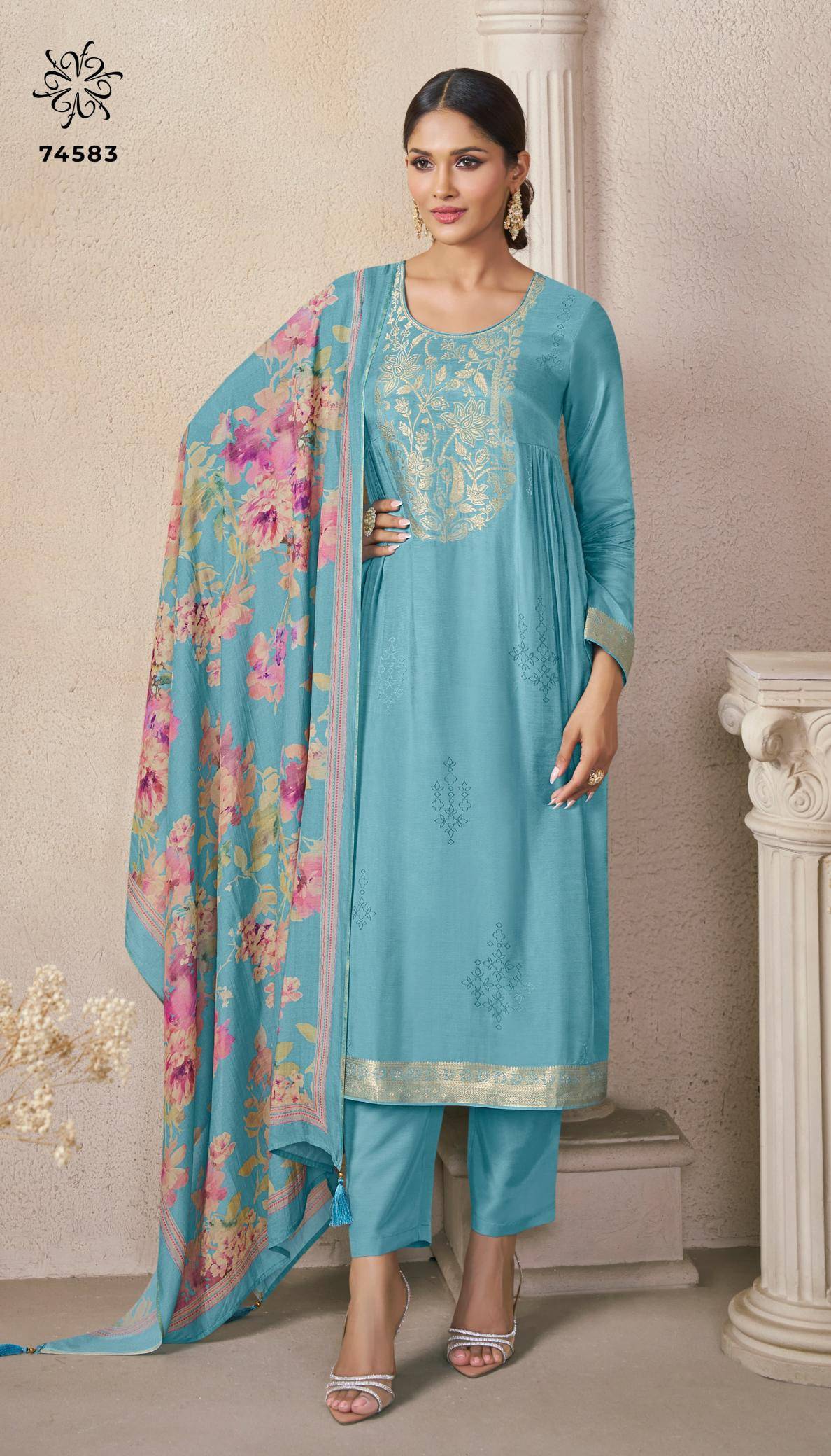 Vinay kuleesh navya-2 Dress material wholesalers in Mumbai
