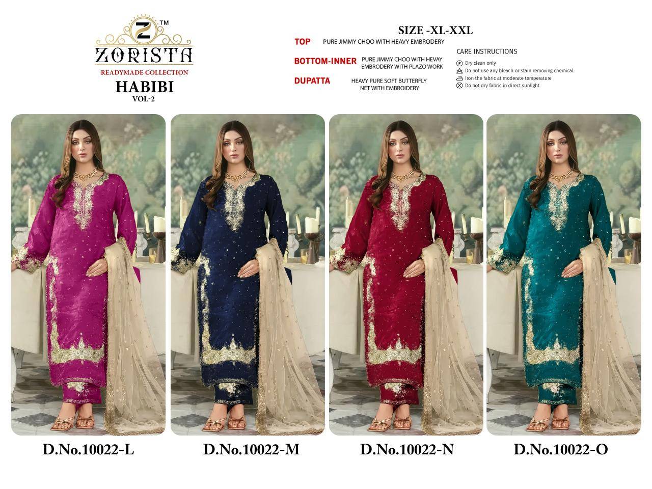 Zorista habibi-vol-2 Dress material manufacturers in Mumbai