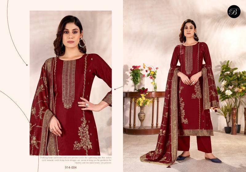 Belliza designer studio motif Dress material manufacturer in Mumbai