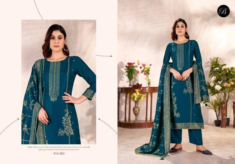 Belliza designer studio motif Dress material manufacturer in Mumbai
