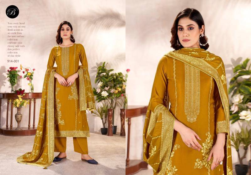 Belliza designer studio motif Dress material manufacturer in Mumbai