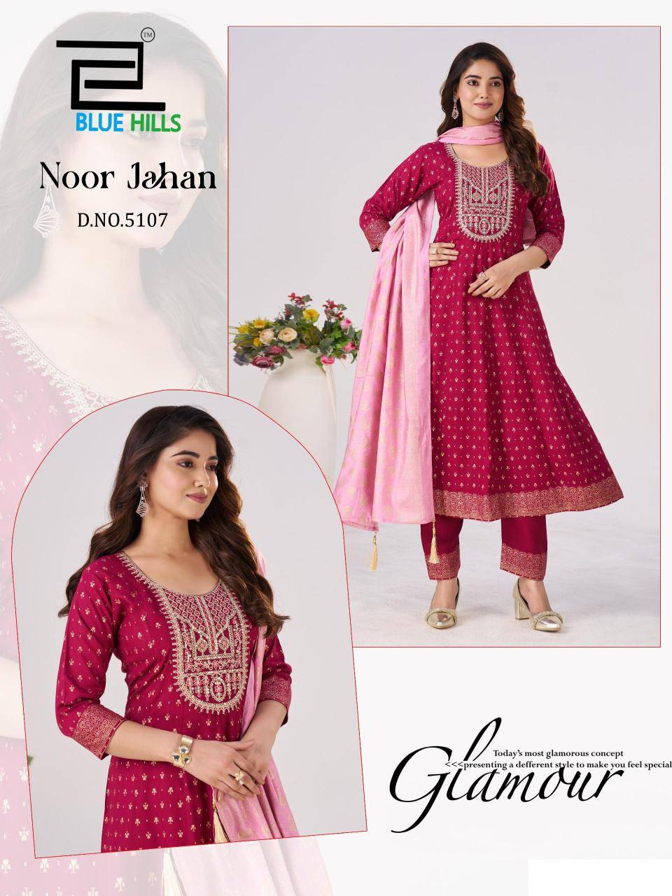 Blue hills noor jahan Kurtis for women in Ahmedabad