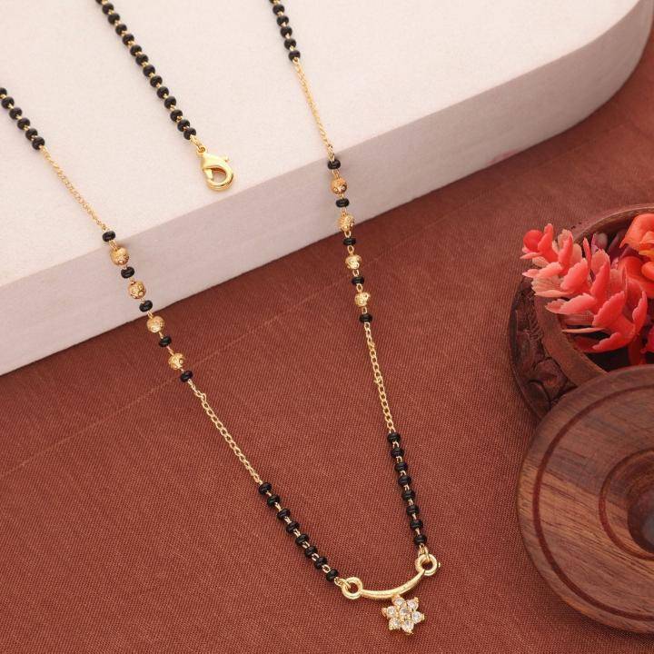 Fancy gold manglsutra 2055 Handmade artificial mangalsutra