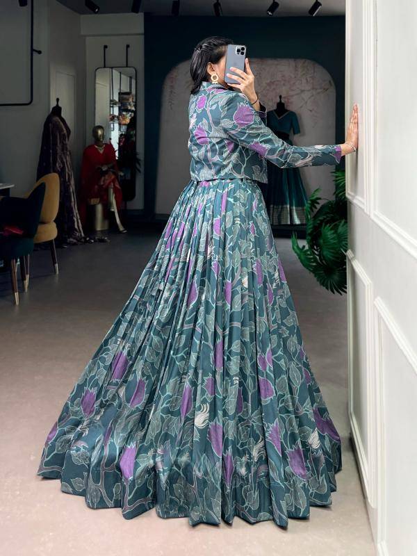 NNK 1115 TBL Tasar Silk Wholesale lehenga choli suppliers in Gujarat