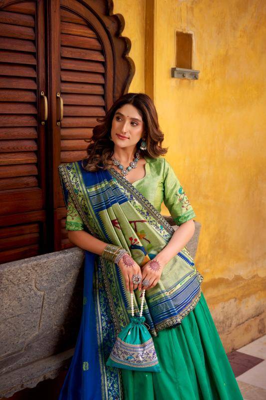 MADHURA Silk TEL Bridal lehenga choli wholesalers in Gujarat