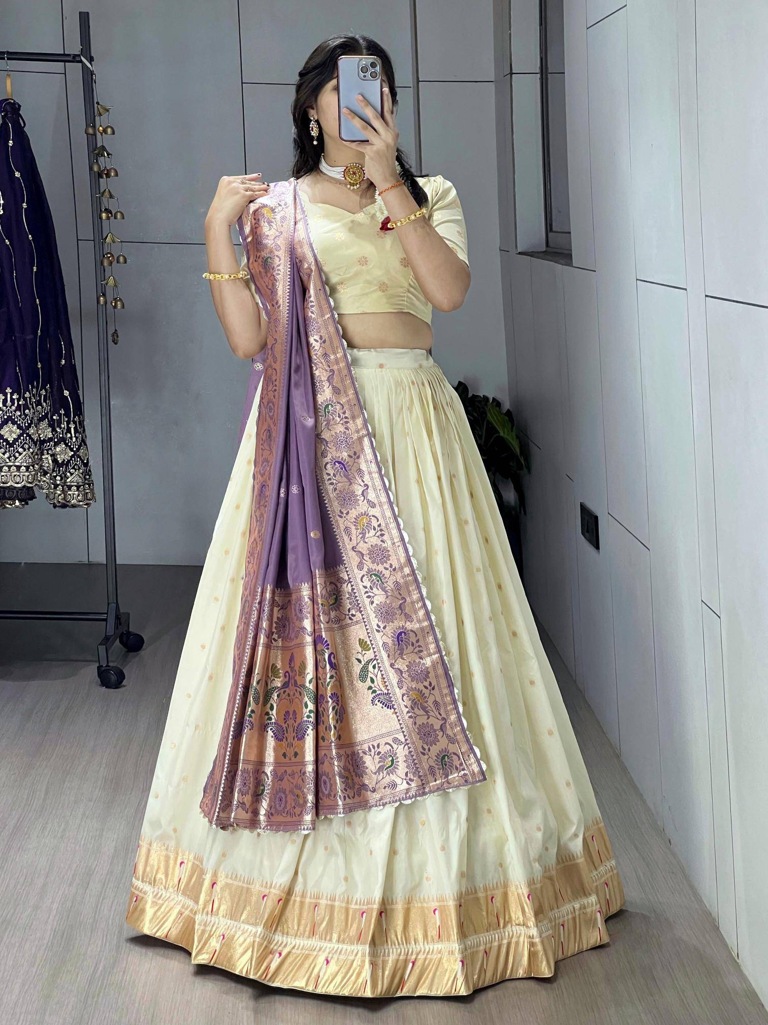 Ved Paithani Silk PRL Bollywood lehenga choli wholesalers in Gujarat