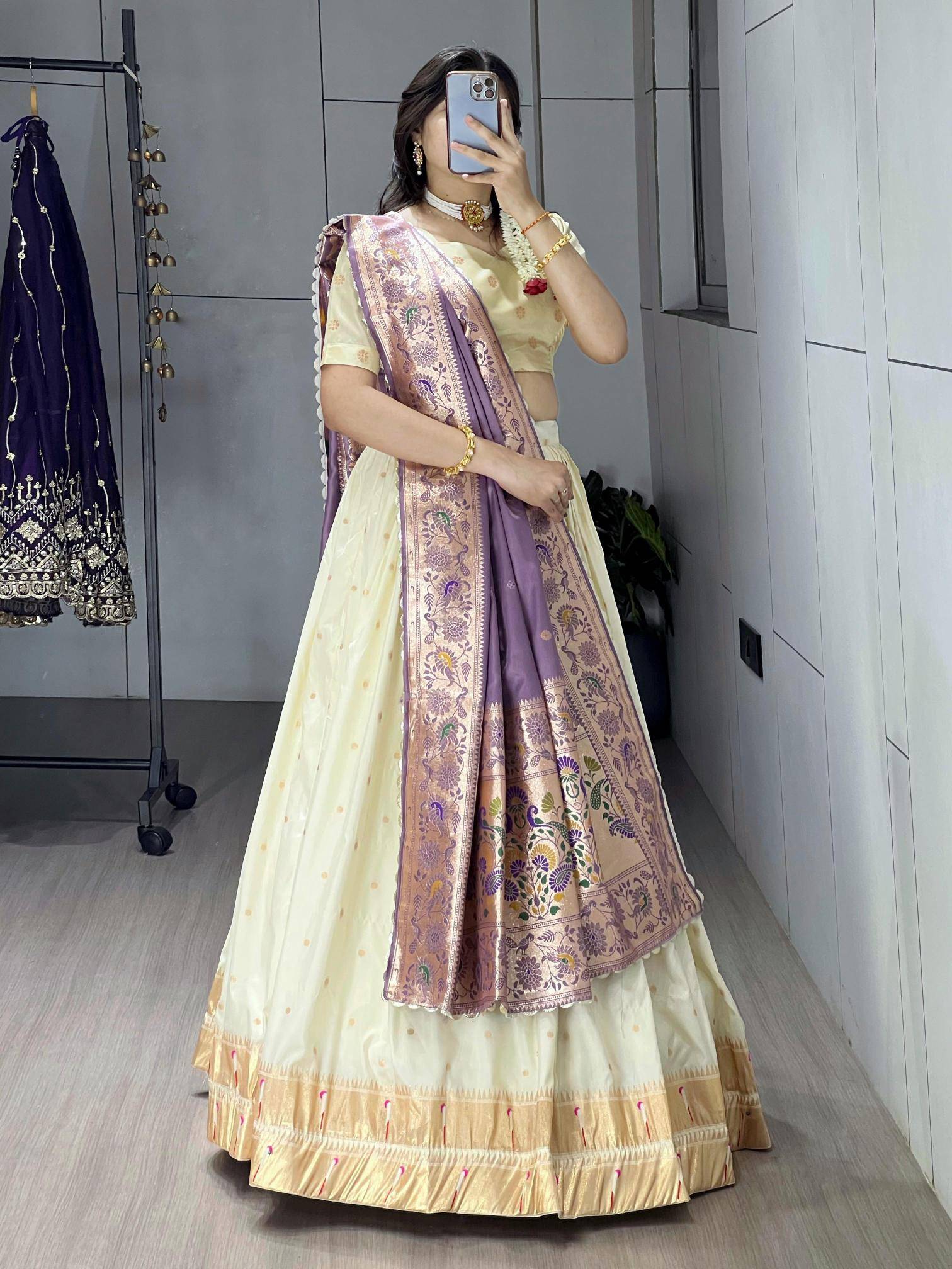 Ved Paithani Silk PRL Bollywood lehenga choli wholesalers in Gujarat