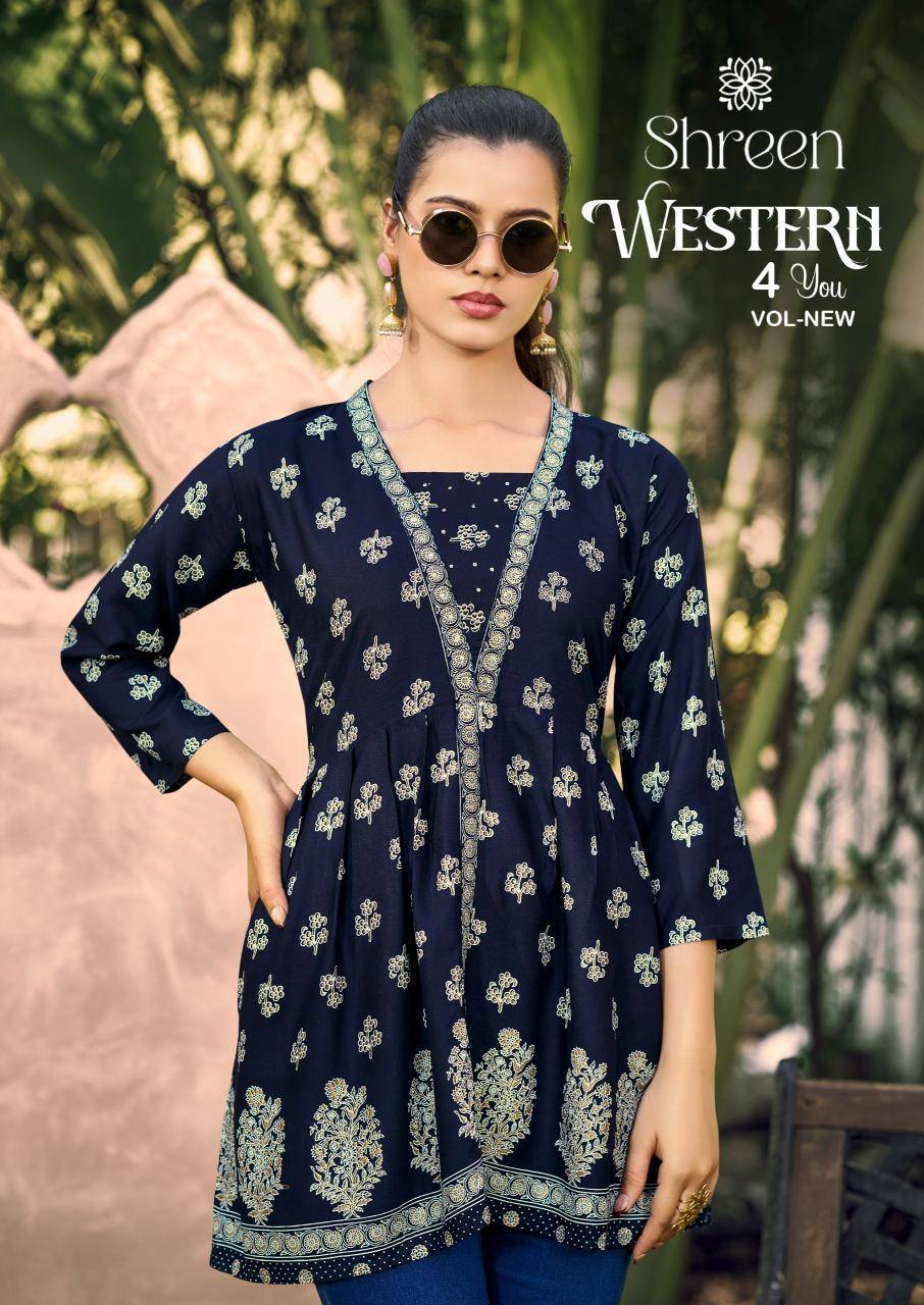 Shreen western 4 Wholesale kurtis in Kolkata