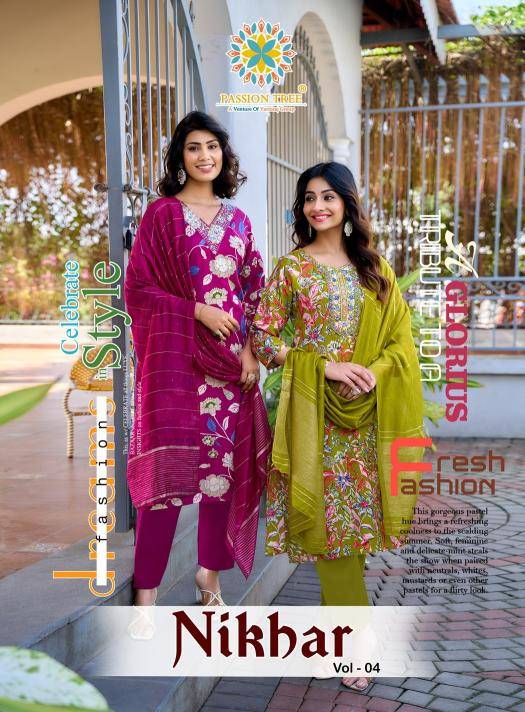 Passion tree nikhaar vol-4 Kurti wholesalers in Kolkata