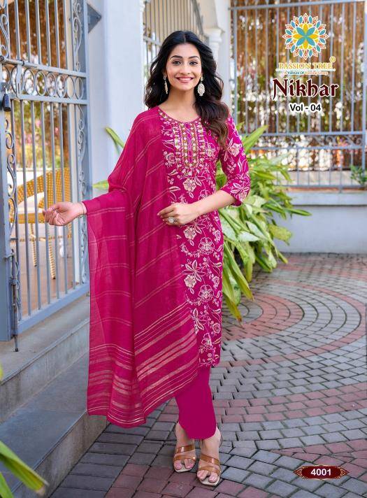 Passion tree nikhaar vol-4 Kurti wholesalers in Kolkata