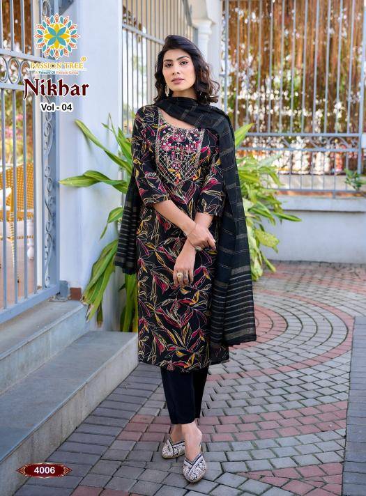Passion tree nikhaar vol-4 Kurti wholesalers in Kolkata