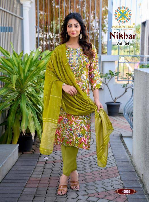 Passion tree nikhaar vol-4 Kurti wholesalers in Kolkata