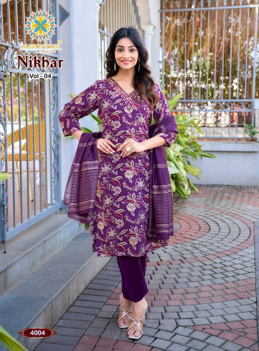 Passion tree nikhaar vol-4 Kurti wholesalers in Kolkata