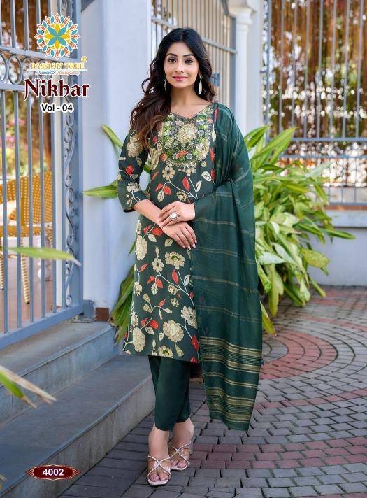 Passion tree nikhaar vol-4 Kurti wholesalers in Kolkata