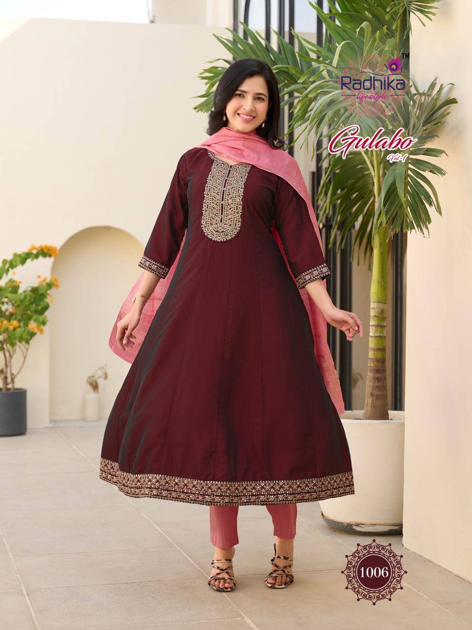 Radhika gulabo vol 1 Ladies kurti wholesalers in Kolkata