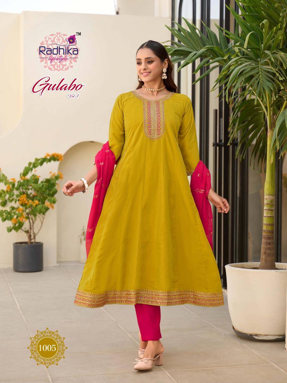 Radhika gulabo vol 1 Ladies kurti wholesalers in Kolkata