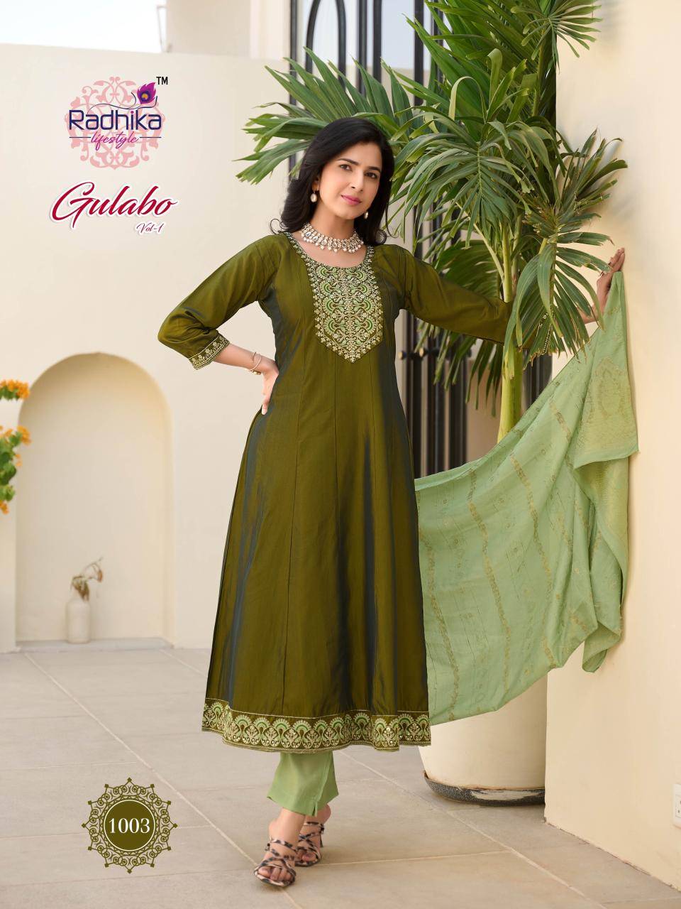 Radhika gulabo vol 1 Ladies kurti wholesalers in Kolkata