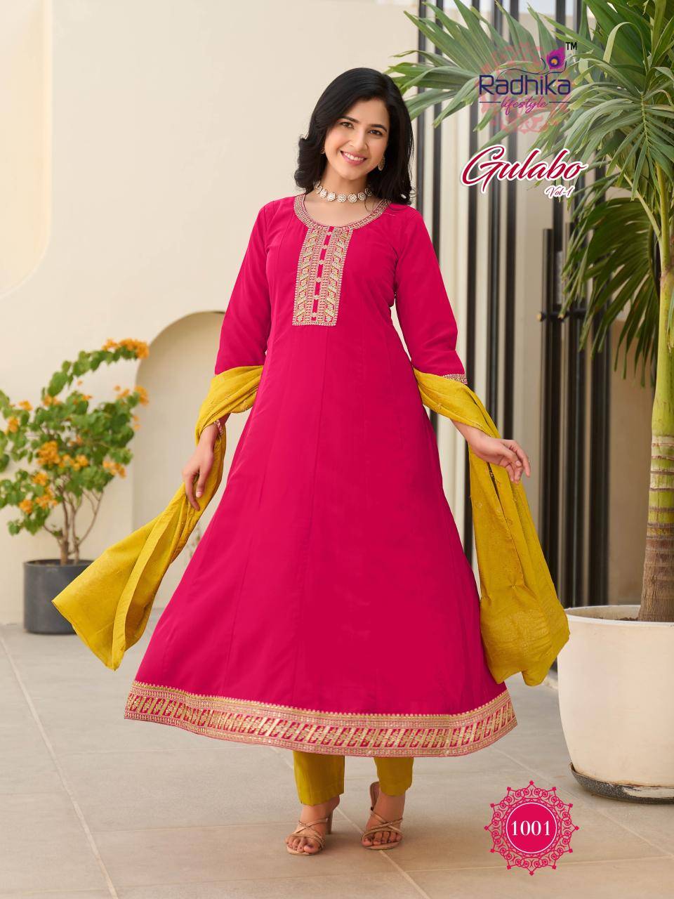 Radhika gulabo vol 1 Ladies kurti wholesalers in Kolkata