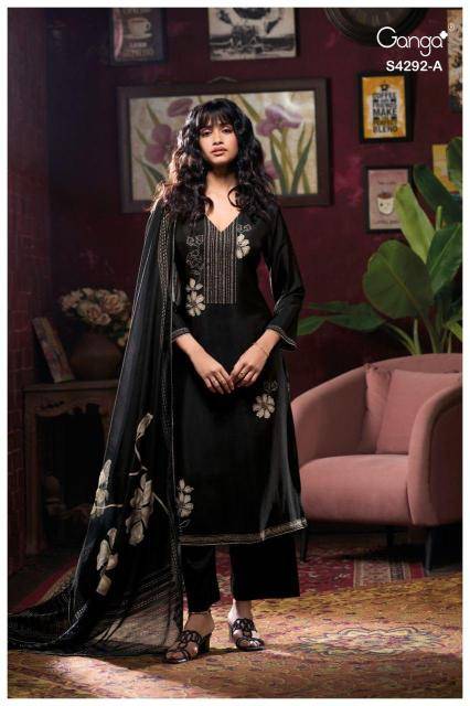 Ganga Jasleen 4292 Dress material market in Kolkata