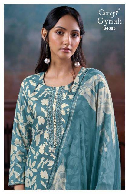 Ganga gynah 4083 Dress material manufacturers in Kolkata