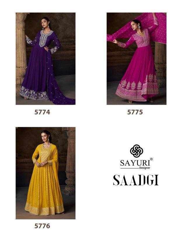 Sayuri saadgi Gown suppliers in Kolkata