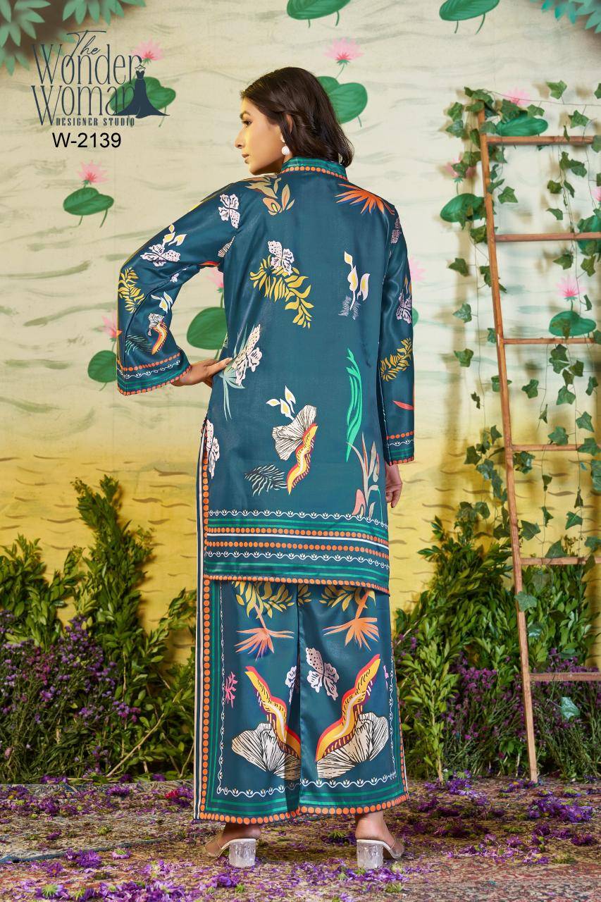The wonder woman d.no W-2139 coord set Wholesale kurti suppliers