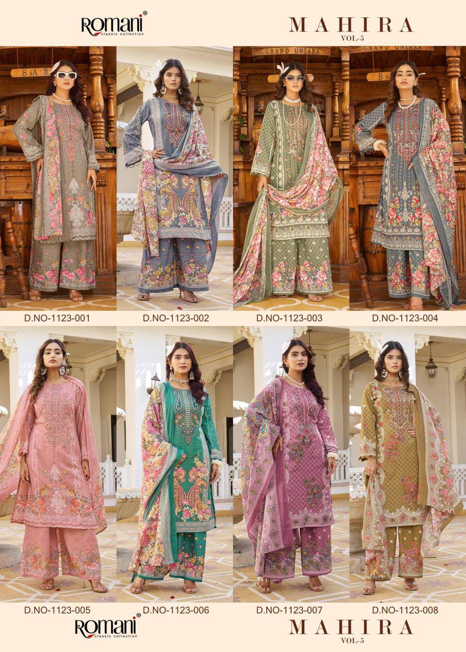 Romani mahira vol-5 Dress materials suppliers in Mumbai