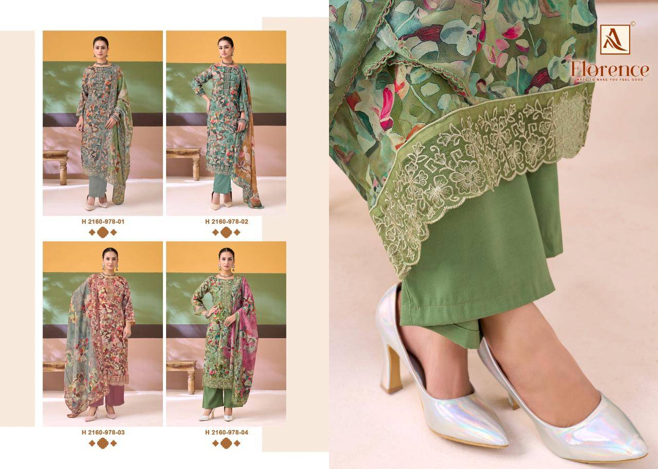 Alok suit florence Mumbai dress materials market prices