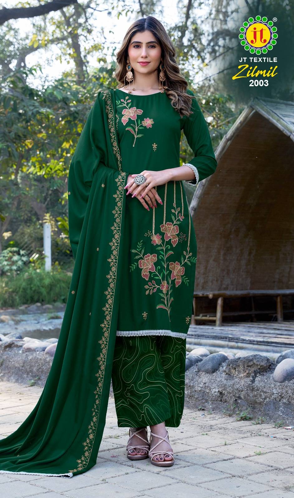 Jt Zilmil Vol 2 Designer dress material in Ahmedabad