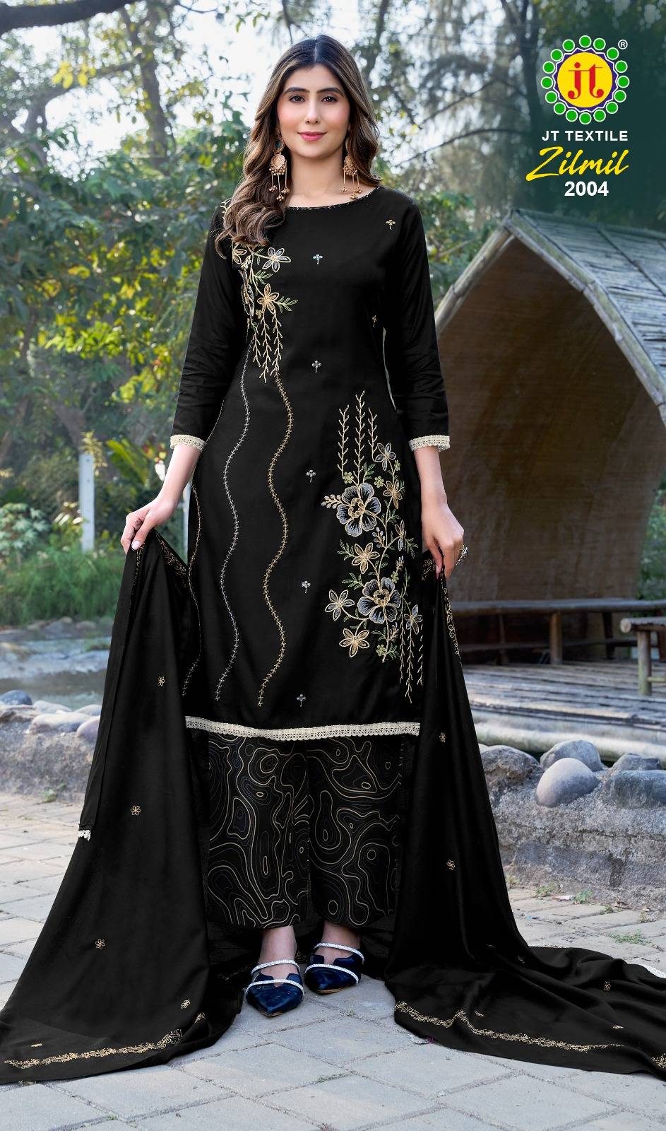 Jt Zilmil Vol 2 Designer dress material in Ahmedabad