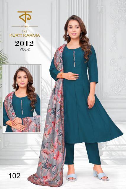 The kurti karma 2012 vol 2 Kurti wholesale