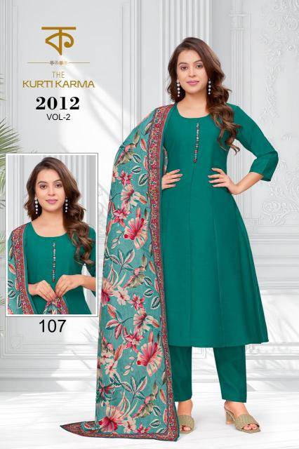 The kurti karma 2012 vol 2 Kurti manufacturer and supplier