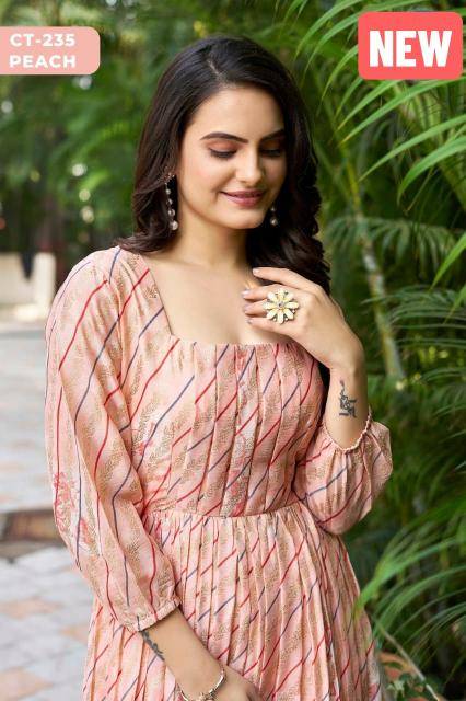 Shorya padmaja gown Kurti manufacturer for retail