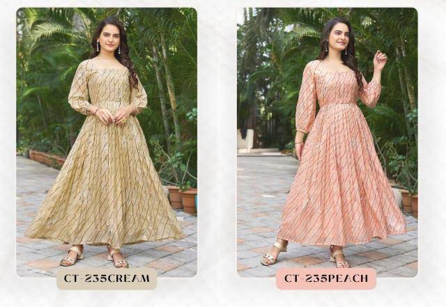 Shorya padmaja gown Kurti manufacturer for retail