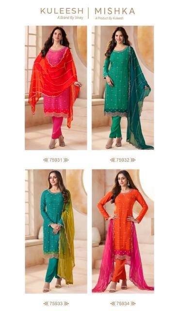 Vinay kuleesh mishka Wholesale dress materials suppliers in kolkata