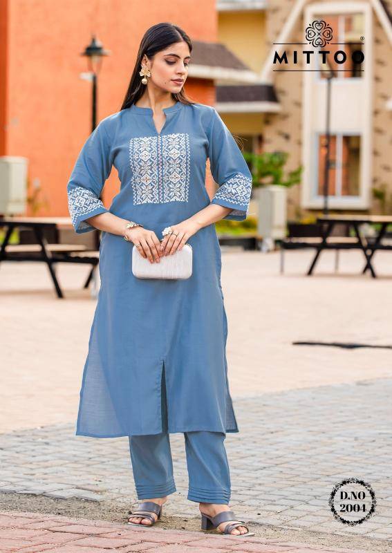 Mittoo samyaa coord set Kurti manufacturers in kolkata