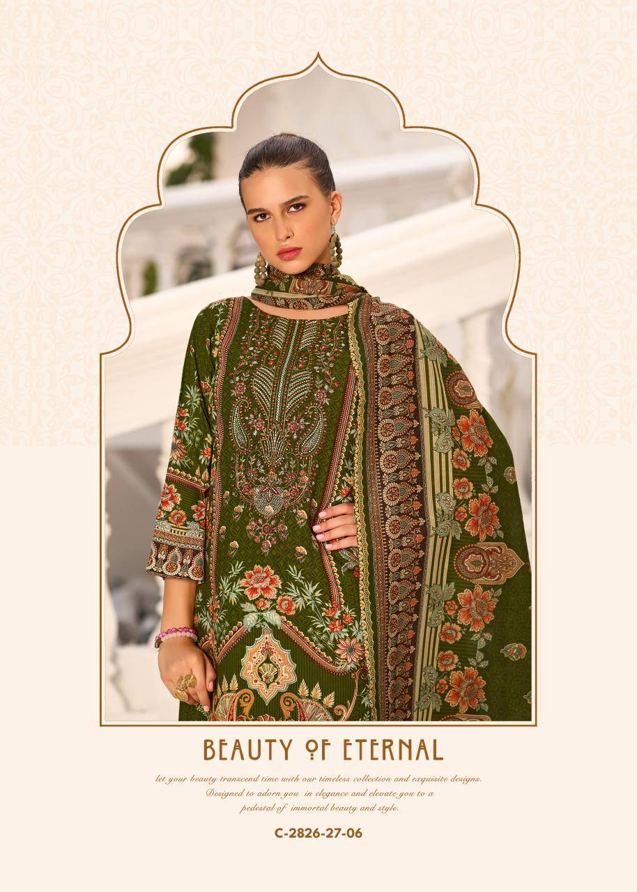 Alok suit mehwish 3 Pune dress material wholesale market