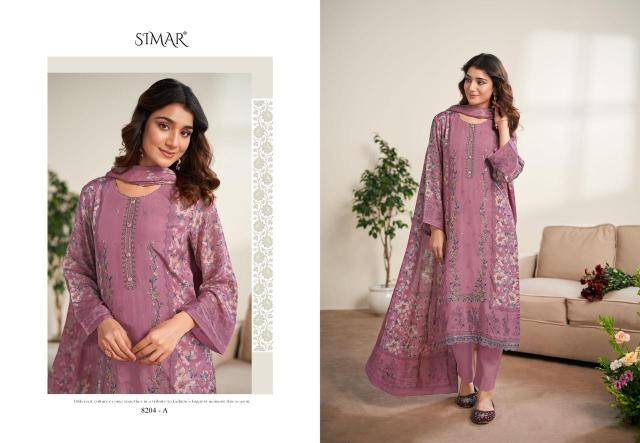 Glossy simar ruvya Dress material wholesalers in Pune