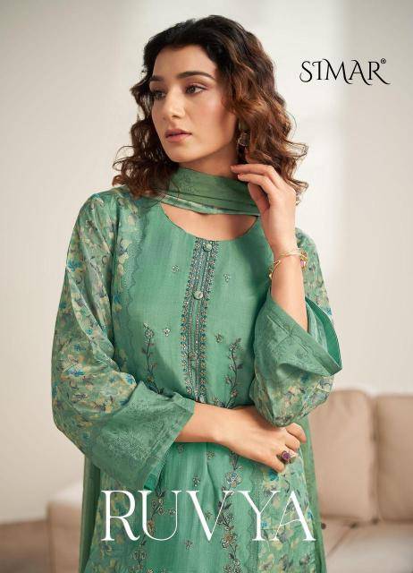 Glossy simar ruvya Dress material wholesalers in Pune