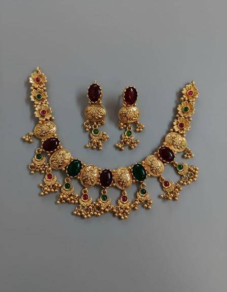 Copper brass jewellery gold Set 2 Bridal artificial jewellery in Kolkata