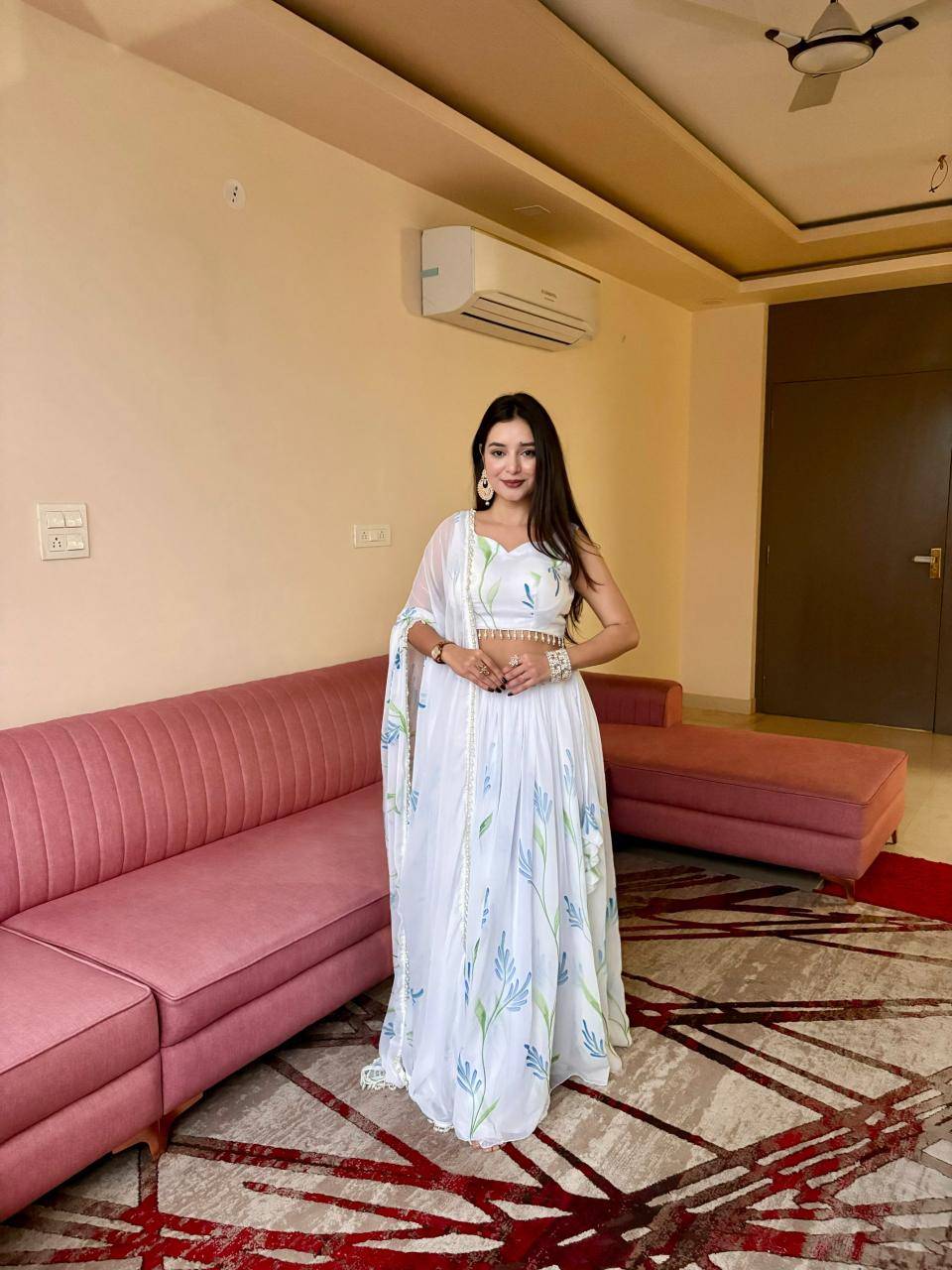 KR : 109 Georgette Wholesale wedding lehenga in Pune