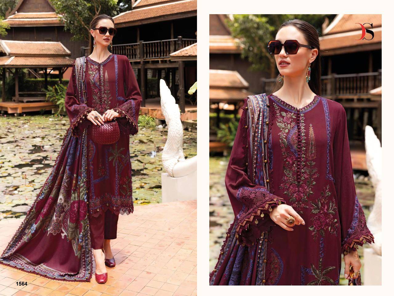Deepsy maria b emb rayon -5 Salwar kameez wholesale suppliers