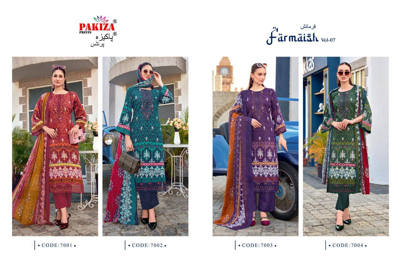 Pakiza farmaish vol 7 Salwar kameez manufacturers in Ahmedabad