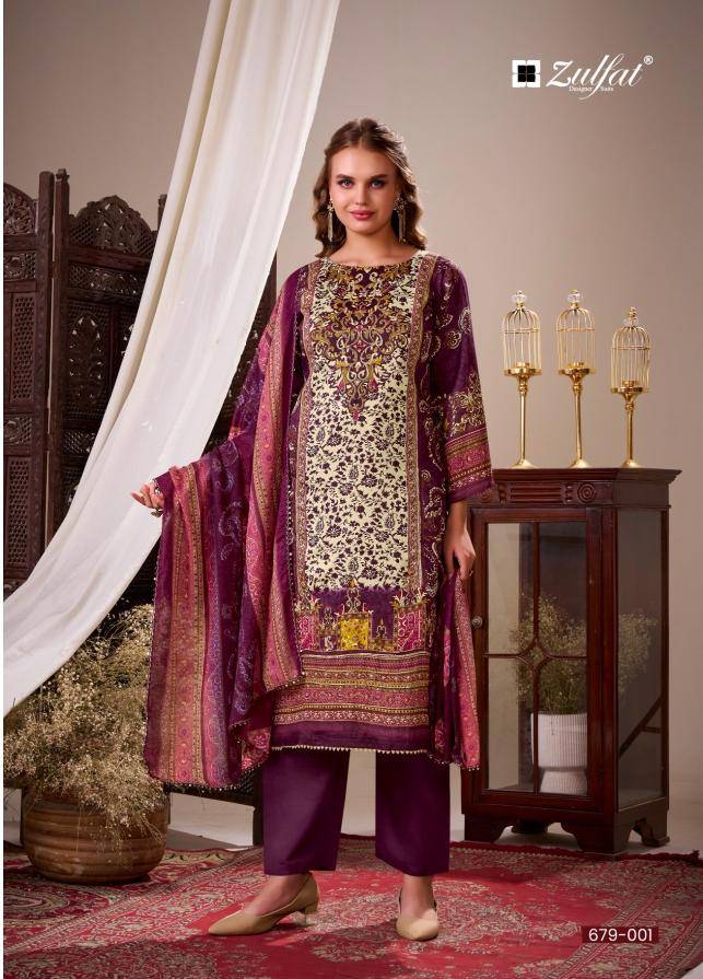 Zulfat haniya Dress materials online Mumbai