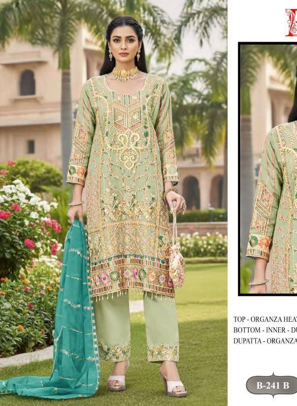 BilqisTM B-241 A TO D Designer salwar kameez wholesalers in Mumbai