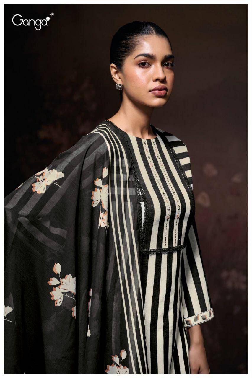 Ganga Ziana 3685  Wholesale Dress materials  market in Delhi